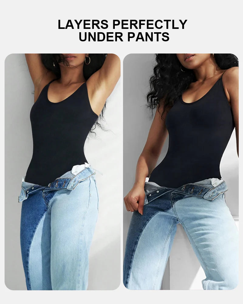 Seamless Full Body Compression Bodysuit