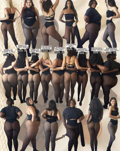 MAGIC Bare-Leg Look Fleece Lined Tights